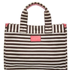 Henri Bendel Signature Stripe Canvas Tote